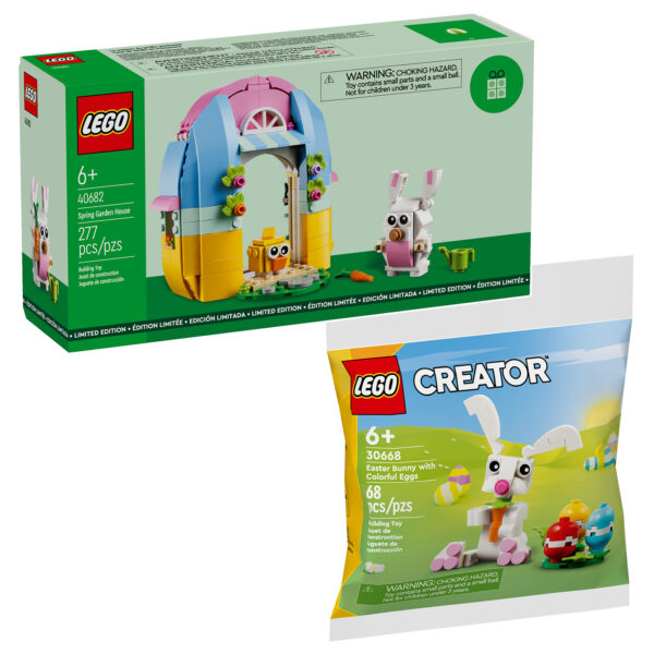 ▻ On the LEGO Shop: the set 40682 Spring Garden House and the